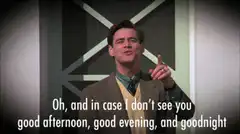 Good afternoon, good evening, and goodnight