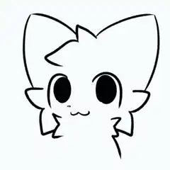 chibi cat face expression change