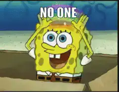 SpongeBob No One Cares Rainbow