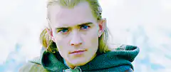 Orlando Bloom Legolas intense stare