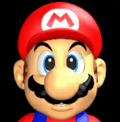 Mario waving hello