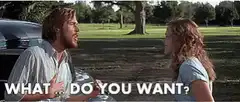 Ryan Gosling what do you want