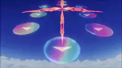 Angel of Light and Magic Circle