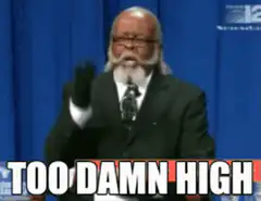 Too Damn High