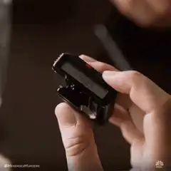 Pager displaying messages