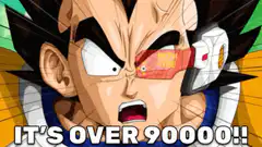 Vegeta Scouter Over 9000