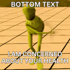 Dancing Kermit Concerned About Your Health