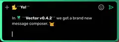 Vector v0.4.2 message composer