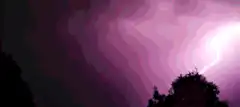 pixel art lightning storm
