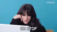 Camila Cabello saying oh stop