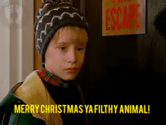 Merry Christmas ya filthy animal