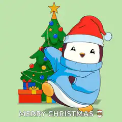 Dabbing Penguin Christmas