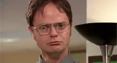 Dwight Schrute Salutes