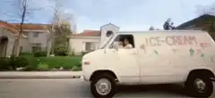 Kids chase ice cream truck
