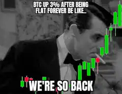 Cary Grant We're So Back Bitcoin