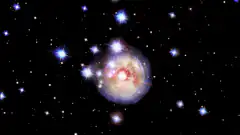 Zoom into the Lagoon Nebula