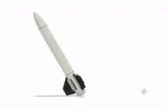 3D animated missile rotating