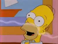 Homer Simpson says Barbecue