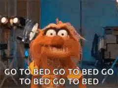 Animal Go To Bed Meme