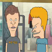 Beavis and Butt-Head AC/DC Metallica