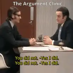 The Argument Clinic Monty Python