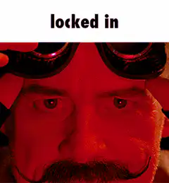 Man puts on glowing goggles