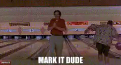 Mark It Dude Bowling