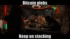 Ghostbusters eating pizza Bitcoin plebs
