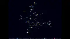 Interactive network graph visualization