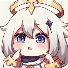 Paimon cute face