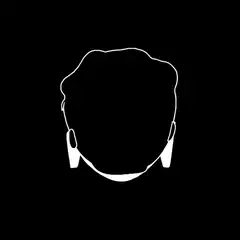 White outline head morphing animation