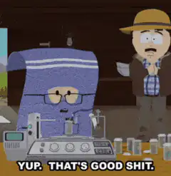 Mr. Hankey says yup that's good shit