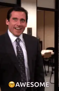 Michael Scott thumbs up awesome
