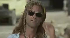 Pirate Man Removes Sunglasses