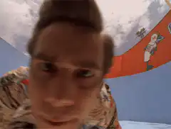 Jim Carrey face close up