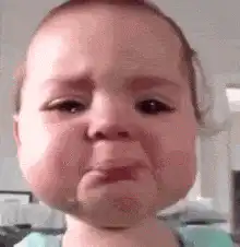 Baby crying and then stopping