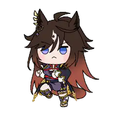chibi Aether Genshin Impact