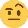 Emoji morphing from skeptical to devilish