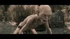 Gollum demands the ring raw and wiggling