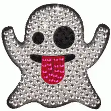 sparkly ghost emoji