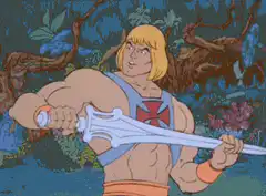 He-Man transforms into Battle Cat