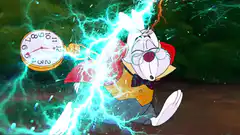 White Rabbit struck by lightning