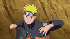Naruto punches and kicks