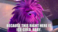 Ice Cold Baby Bird