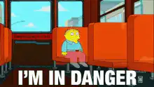 Bart Simpson I'm in Danger