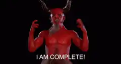 Devil says I am complete