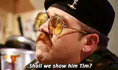 Mike and Tim from Peep Show