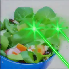 green laser eyes salad