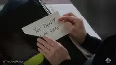 You Don't Belong Here Note