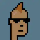 Pixel Art Ice Cream Laser Eyes